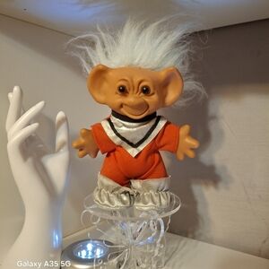 Trolls Space Nic Silver Doll with Fluffy Hair